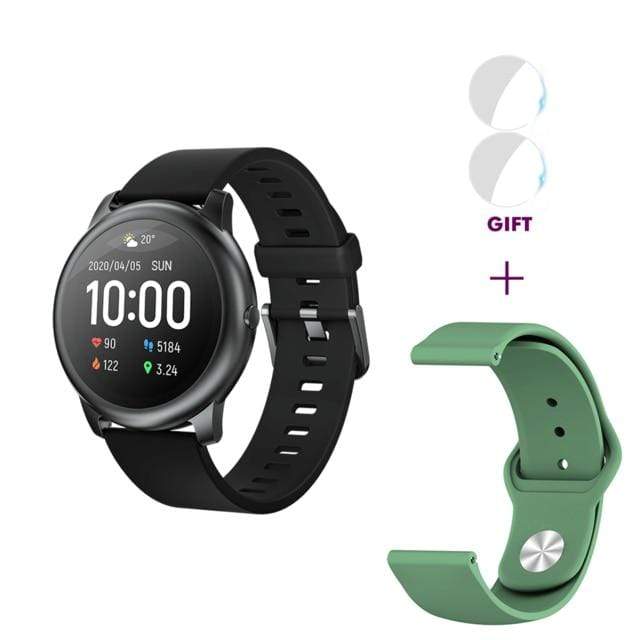 Xiaomi Youpin Haylou Solar LS05 Smart Watch Sport Metal Round Case Heart Rate Sleep Monitor IP68 Waterproof  iOS Android Global AExp
