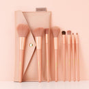 XINYAN Candy Makeup Brush Set Pink Blush Eyeshadow Concealer Lip Cosmetics Make up For Beginner Powder Foundation Beauty Tools JadeMoghul Inc. 