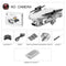 XKJ 2020 New Mini Drone 4K 1080P HD Camera WiFi Fpv Air Pressure Altitude Hold Black And Gray Foldable Quadcopter RC Dron Toy AExp