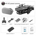 XKJ 2020 New Mini Drone 4K 1080P HD Camera WiFi Fpv Air Pressure Altitude Hold Black And Gray Foldable Quadcopter RC Dron Toy JadeMoghul Inc. 