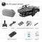 XKJ 2020 New Mini Drone 4K 1080P HD Camera WiFi Fpv Air Pressure Altitude Hold Black And Gray Foldable Quadcopter RC Dron Toy JadeMoghul Inc. 