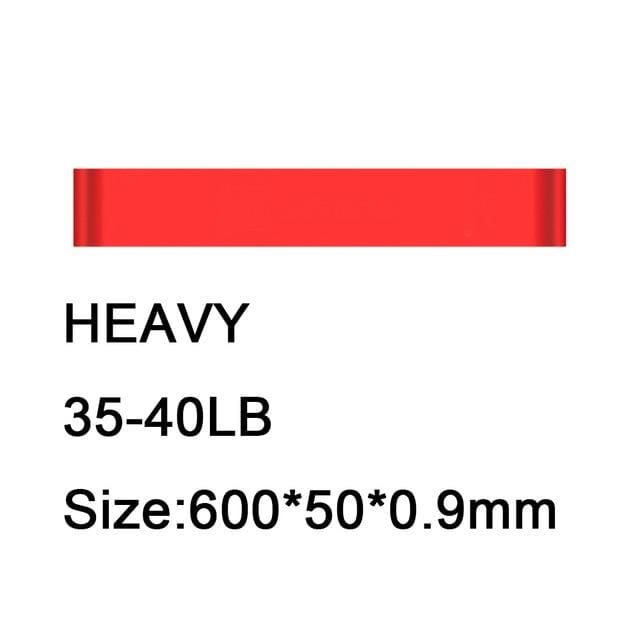 Yoga Resistance Rubber Bands Fitness Elastic Bands 0.3mm-1.1mm Training Fitness Gum Pilates Sport Crossfit Workout Equipment JadeMoghul Inc. 