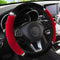 YOSOLO Universal 37-38cm Diameter Soft Plush Rhinestone Car Steering Wheel Cover Interior Accessories Steering-Cover Car-styling JadeMoghul Inc. 