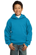 Youth Port & Company - Youth Core Fleece Pullover Hooded Sweatshirt.  PC90YH Port & Company