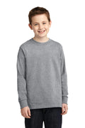 Youth Port & Company Youth Long Sleeve Core Cotton Tee. PC54YLS Port & Company