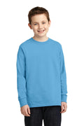 Youth Port & Company Youth Long Sleeve Core Cotton Tee. PC54YLS Port & Company