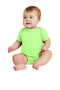 Youth Rabbit Skinsnfant Short Sleeve Baby Rib Bodysuit. RS4400 Rabbit Skins