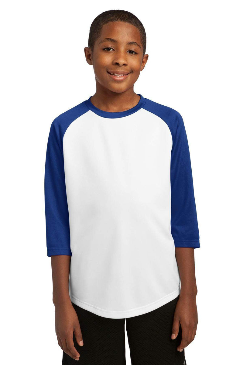 Youth Sport-Tek Youth PosiCharge Baseball Jersey. YST205 Sport-Tek