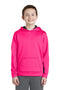 Youth Sport-Tek Youth Sport-Wick Fleece  Colorblock Hooded Pullover.  YST235 Sport-Tek