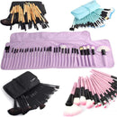 Yuwaku Professional 32Pcs/Set Makeup Brush Foundation Eye Shadows Lipsticks Powder Make Up Brushes Tool Bag Pincel Maquiagem Kit JadeMoghul Inc. 