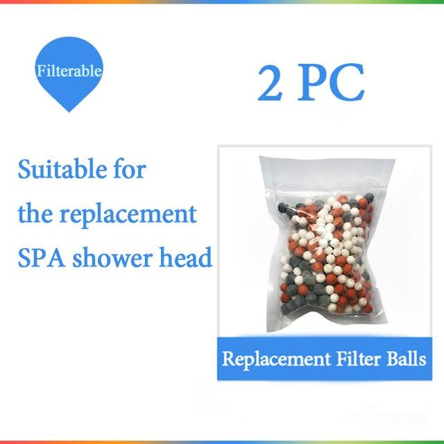 ZhangJi Bathroom 3-Function SPA shower head with switch on/off button high Pressure Anion Filter Bath Head Water Saving Shower JadeMoghul Inc. 