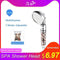 ZhangJi Bathroom 3-Function SPA shower head with switch on/off button high Pressure Anion Filter Bath Head Water Saving Shower JadeMoghul Inc. 