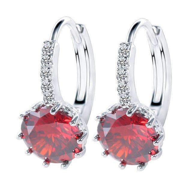 Zircon Fashion Clip earrings-WG5791-JadeMoghul Inc.