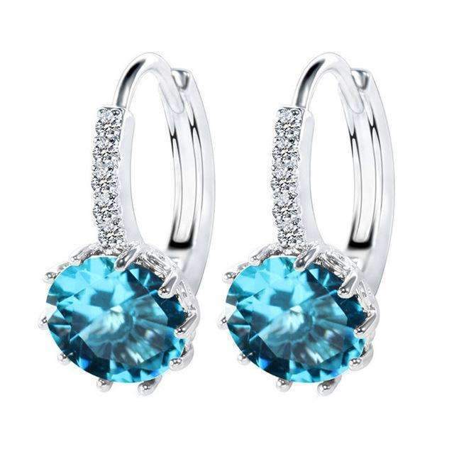 Zircon Fashion Clip earrings-WG57914-JadeMoghul Inc.