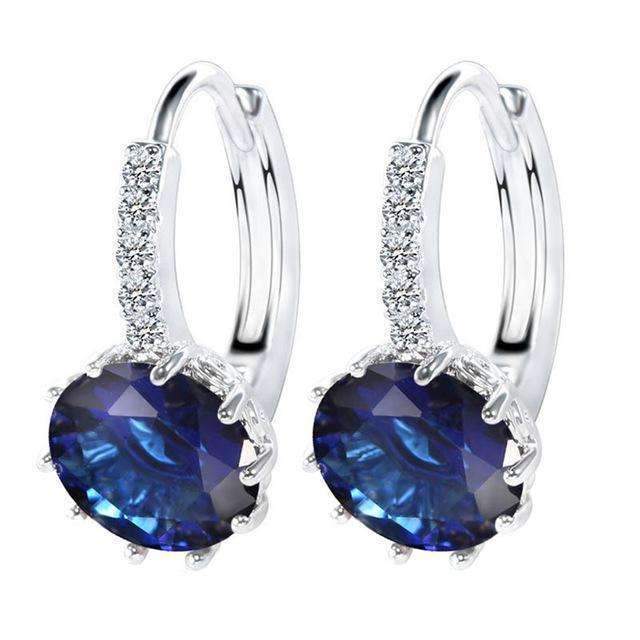 Zircon Fashion Clip earrings-WG57917-JadeMoghul Inc.