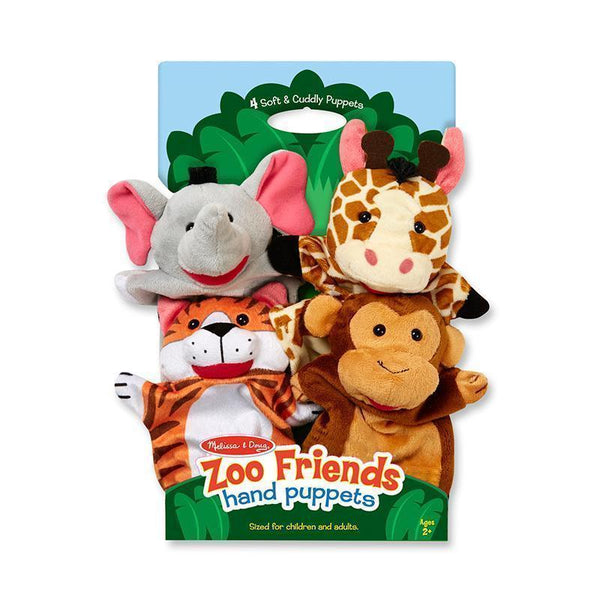 ZOO FRIENDS HAND PUPPETS-Toys & Games-JadeMoghul Inc.