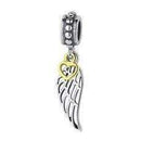 ZTUNG PDD101 S925 sterling silver Charms for DIY bracelet Wings of angels bead for necklace jewelry