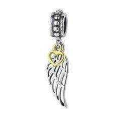 ZTUNG PDD101 S925 sterling silver Charms for DIY bracelet Wings of angels bead for necklace jewelry