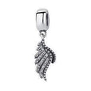 ZTUNG PDD101 S925 sterling silver Charms for DIY bracelet Wings of angels bead for necklace jewelry