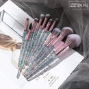 ZZDOG 7/10 High-Quality Professional Makeup Brushes Set Eyeshadow Powder Foundation Eyebrow Blending Cosmetic Beauty Tools Kit JadeMoghul Inc. 